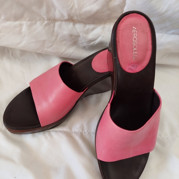 Aerosoles pink sandals - Picture 2 of 5